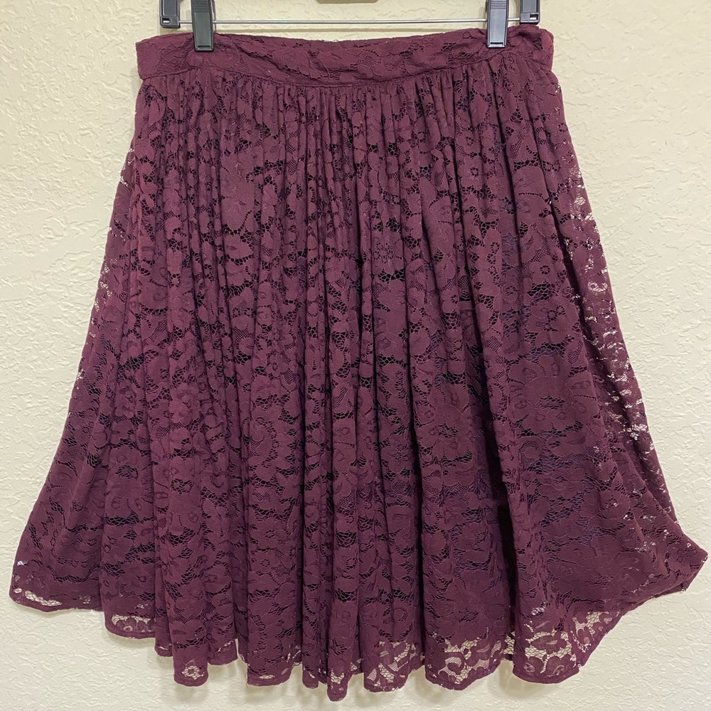 3 x $20 OR 2 x $15 - Burgundy cute skirt